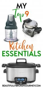 My top 9 kitchen essentials to make dinner time quick, easy and enjoyable!