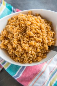 This easy and healthy Mexican cauliflower rice is so delicious you won't miss the "real" stuff!