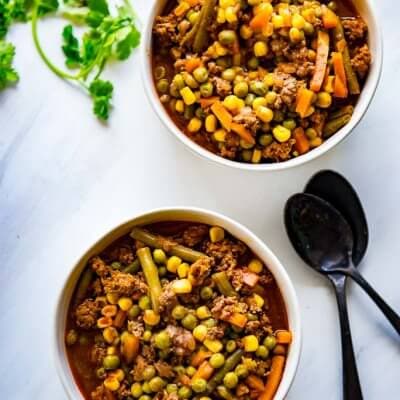 Cold weather has arrived and I'm making a recipe I've always loved. One Pot Vegetable Beef Soup was a favorite growing up and it's so simple to make! #onepotrecipes #onepot #beautifullybrokenjourney #souprecipes #beefvegetablesoup #soup #vegetables